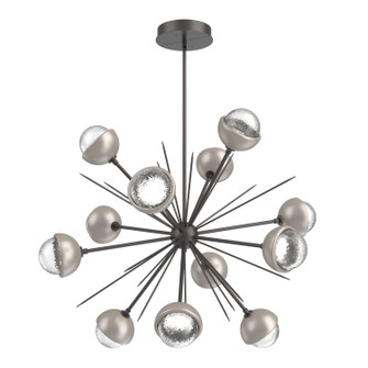 Cabochon LED Chandelier in Graphite (404|CHB0093-0B-GP-C-001-L3-BS)