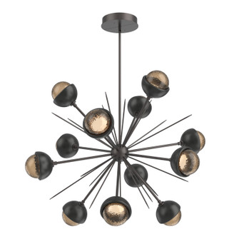 Cabochon LED Chandelier in Graphite (404|CHB0093-0B-GP-B-001-L3-MB)