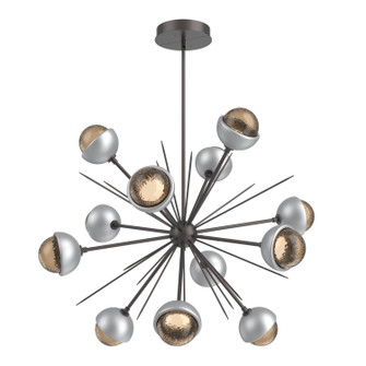 Cabochon LED Chandelier in Graphite (404|CHB0093-0B-GP-B-001-L3-CS)