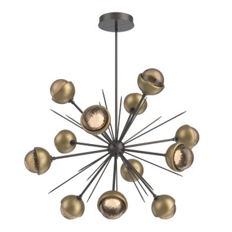 Cabochon LED Chandelier in Graphite (404|CHB0093-0B-GP-B-001-L1-GB)