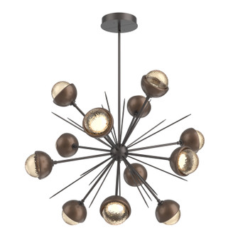 Cabochon LED Chandelier in Graphite (404|CHB0093-0B-GP-A-001-L3-BB)