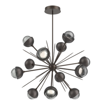 Cabochon LED Chandelier in Flat Bronze (404|CHB0093-0B-FB-S-001-L3-GP)
