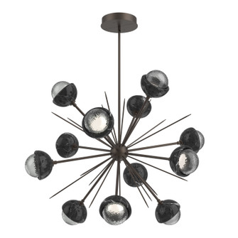 Cabochon LED Chandelier in Flat Bronze (404|CHB0093-0B-FB-S-001-L3-BM)