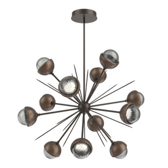 Cabochon LED Chandelier in Flat Bronze (404|CHB0093-0B-FB-S-001-L3-BB)
