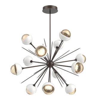 Cabochon LED Chandelier in Flat Bronze (404|CHB0093-0B-FB-A-001-L3-WI)