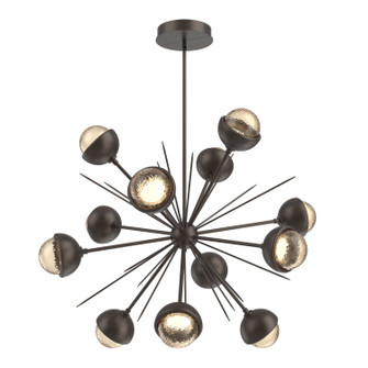 Cabochon LED Chandelier in Flat Bronze (404|CHB0093-0B-FB-A-001-L1-MS)