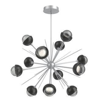 Cabochon LED Chandelier in Classic Silver (404|CHB0093-0B-CS-S-001-L3-MB)