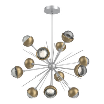 Cabochon LED Chandelier in Classic Silver (404|CHB0093-0B-CS-S-001-L1-GB)