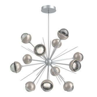 Cabochon LED Chandelier in Classic Silver (404|CHB0093-0B-CS-S-001-L1-BS)