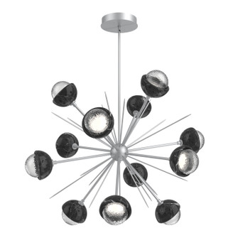 Cabochon LED Chandelier in Classic Silver (404|CHB0093-0B-CS-C-001-L3-BM)
