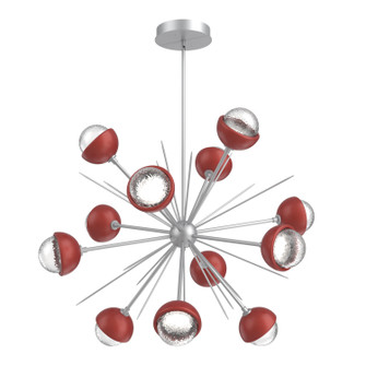 Cabochon LED Chandelier in Classic Silver (404|CHB0093-0B-CS-C-001-L1-RE)