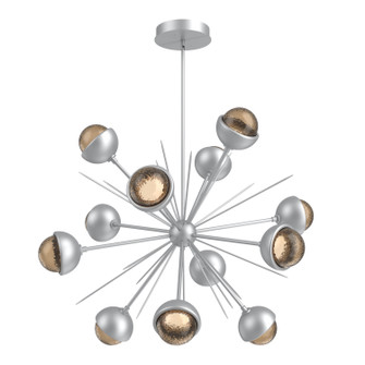 Cabochon LED Chandelier in Classic Silver (404|CHB0093-0B-CS-B-001-L1-MS)