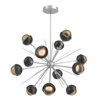 Cabochon LED Chandelier in Classic Silver (404|CHB0093-0B-CS-B-001-L1-MB)