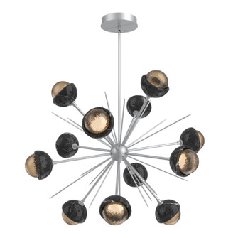 Cabochon LED Chandelier in Classic Silver (404|CHB0093-0B-CS-B-001-L1-BM)