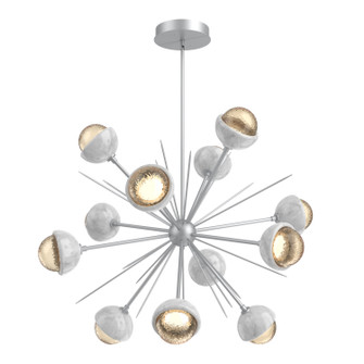 Cabochon LED Chandelier in Classic Silver (404|CHB0093-0B-CS-A-001-L1-WM)