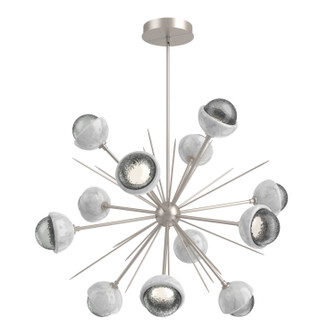 Cabochon LED Chandelier in Beige Silver (404|CHB0093-0B-BS-S-001-L1-WM)