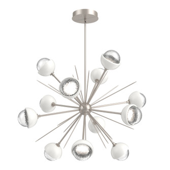 Cabochon LED Chandelier in Beige Silver (404|CHB0093-0B-BS-C-001-L1-WI)