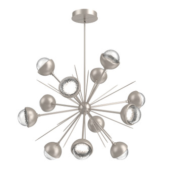 Cabochon LED Chandelier in Beige Silver (404|CHB0093-0B-BS-C-001-L1-MS)