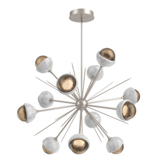 Cabochon LED Chandelier in Beige Silver (404|CHB0093-0B-BS-B-001-L1-WM)