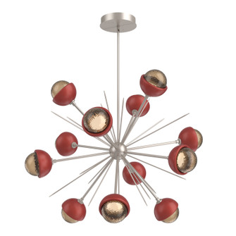 Cabochon LED Chandelier in Beige Silver (404|CHB0093-0B-BS-B-001-L1-RE)