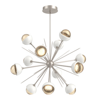 Cabochon LED Chandelier in Beige Silver (404|CHB0093-0B-BS-A-001-L3-WI)