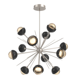 Cabochon LED Chandelier in Beige Silver (404|CHB0093-0B-BS-A-001-L3-BM)