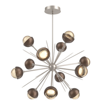 Cabochon LED Chandelier in Beige Silver (404|CHB0093-0B-BS-A-001-L3-BB)