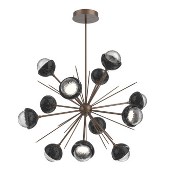 Cabochon LED Chandelier in Burnished Bronze (404|CHB0093-0B-BB-C-001-L1-BM)