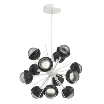 Cabochon LED Chandelier in Salt White (404|CHB0093-0A-WI-S-001-L3-BM)