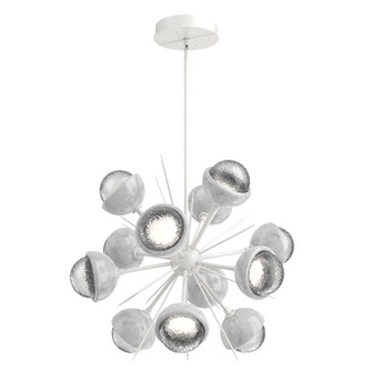 Cabochon LED Chandelier in Salt White (404|CHB0093-0A-WI-C-001-L1-WM)