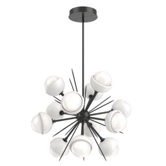 Cabochon LED Chandelier in Matte Black (404|CHB0093-0A-MB-WL-001-L3-WI)