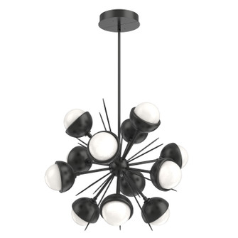 Cabochon LED Chandelier in Matte Black (404|CHB0093-0A-MB-WL-001-L3-MS)
