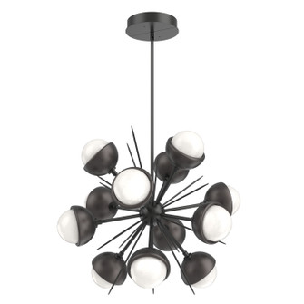 Cabochon LED Chandelier in Matte Black (404|CHB0093-0A-MB-WL-001-L3-GP)