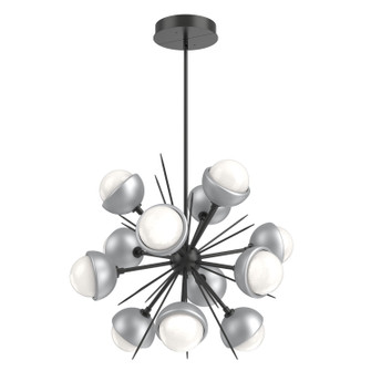Cabochon LED Chandelier in Matte Black (404|CHB0093-0A-MB-WL-001-L3-CS)