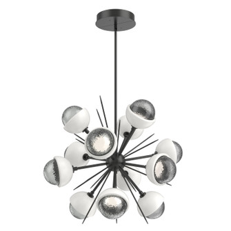 Cabochon LED Chandelier in Matte Black (404|CHB0093-0A-MB-S-001-L3-WI)