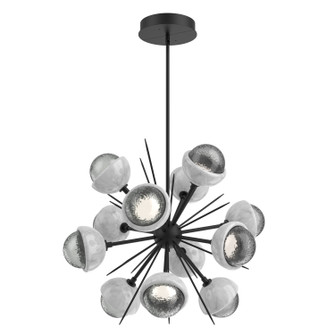Cabochon LED Chandelier in Matte Black (404|CHB0093-0A-MB-S-001-L1-WM)