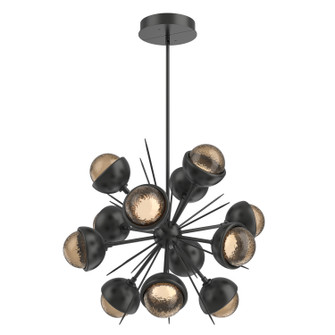Cabochon LED Chandelier in Matte Black (404|CHB0093-0A-MB-B-001-L3-MS)