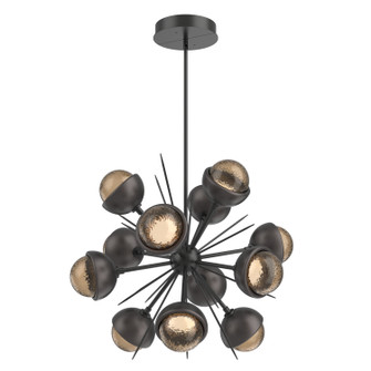 Cabochon LED Chandelier in Matte Black (404|CHB0093-0A-MB-B-001-L3-GP)