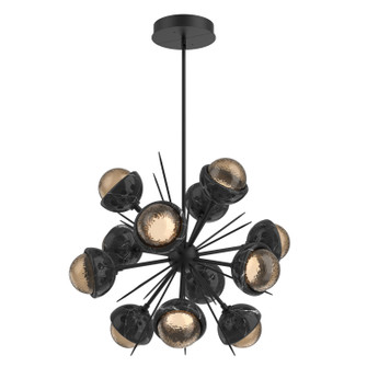 Cabochon LED Chandelier in Matte Black (404|CHB0093-0A-MB-B-001-L3-BM)