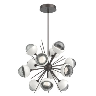 Cabochon LED Chandelier in Graphite (404|CHB0093-0A-GP-S-001-L3-WI)