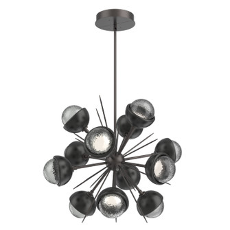 Cabochon LED Chandelier in Graphite (404|CHB0093-0A-GP-S-001-L3-MB)