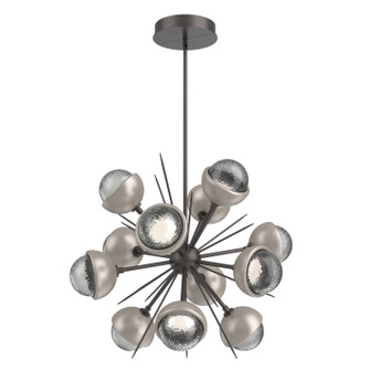 Cabochon LED Chandelier in Graphite (404|CHB0093-0A-GP-S-001-L3-BS)