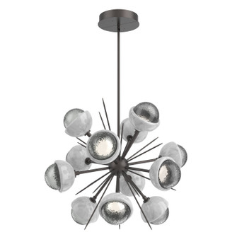 Cabochon LED Chandelier in Graphite (404|CHB0093-0A-GP-S-001-L1-WM)