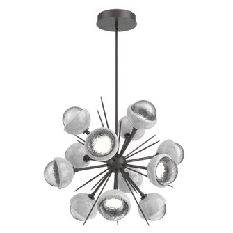 Cabochon LED Chandelier in Graphite (404|CHB0093-0A-GP-C-001-L3-WM)