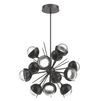 Cabochon LED Chandelier in Graphite (404|CHB0093-0A-GP-C-001-L3-MB)