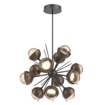 Cabochon LED Chandelier in Graphite (404|CHB0093-0A-GP-A-001-L3-BB)