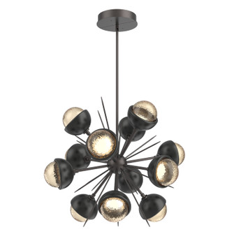 Cabochon LED Chandelier in Graphite (404|CHB0093-0A-GP-A-001-L1-MB)
