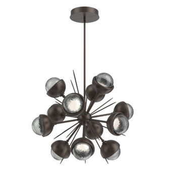 Cabochon LED Chandelier in Flat Bronze (404|CHB0093-0A-FB-S-001-L3-MS)