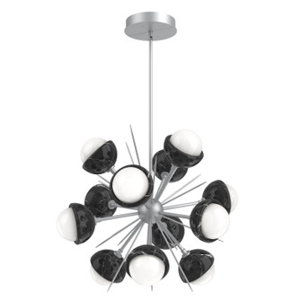 Cabochon LED Chandelier in Classic Silver (404|CHB0093-0A-CS-WL-001-L3-BM)