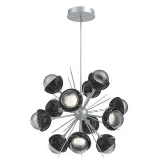 Cabochon LED Chandelier in Classic Silver (404|CHB0093-0A-CS-S-001-L3-BM)
